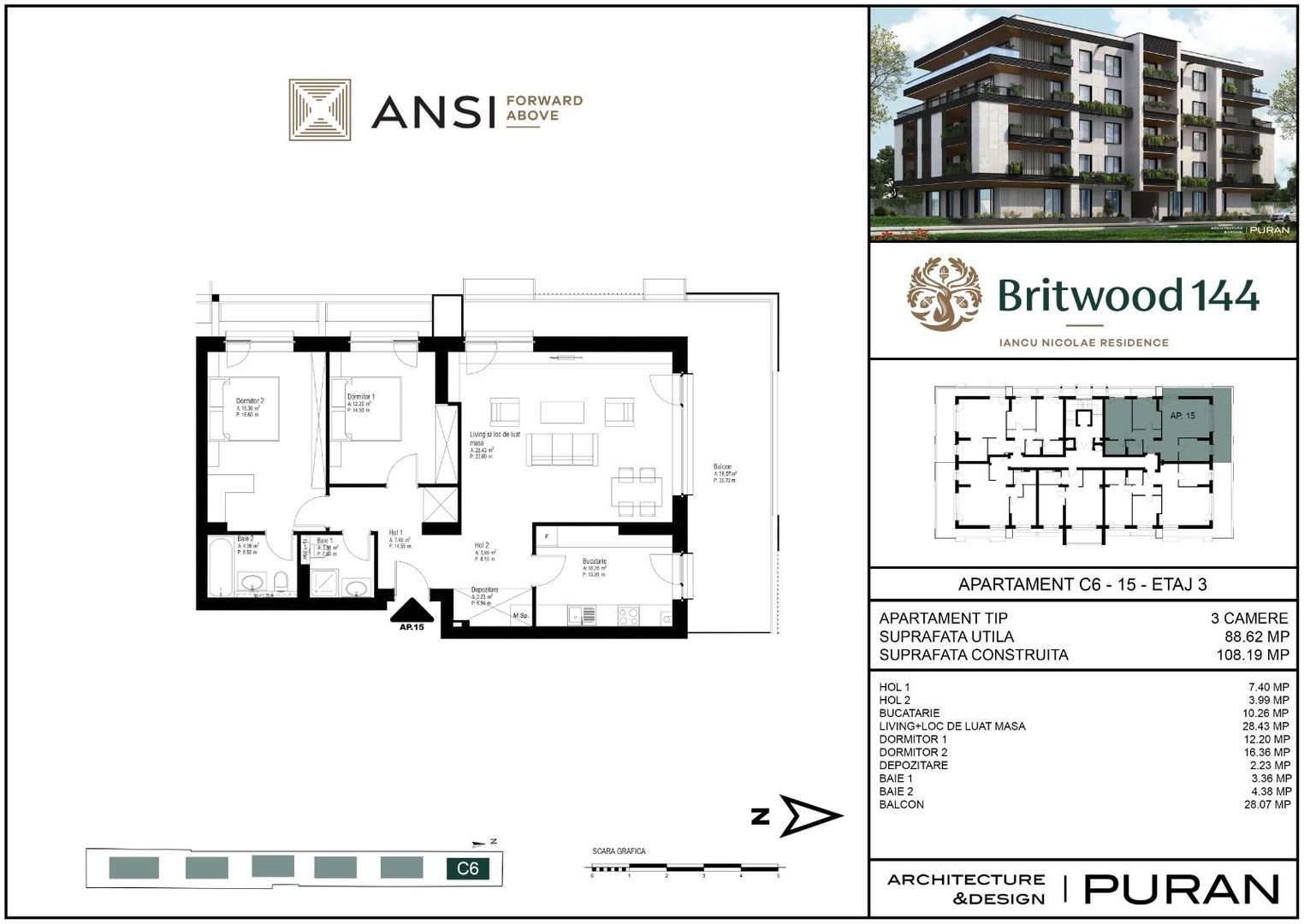 Blocul 6 din ansamblul rezidențial Britwood 144 – Erou Iancu Nicolae - Poză 16