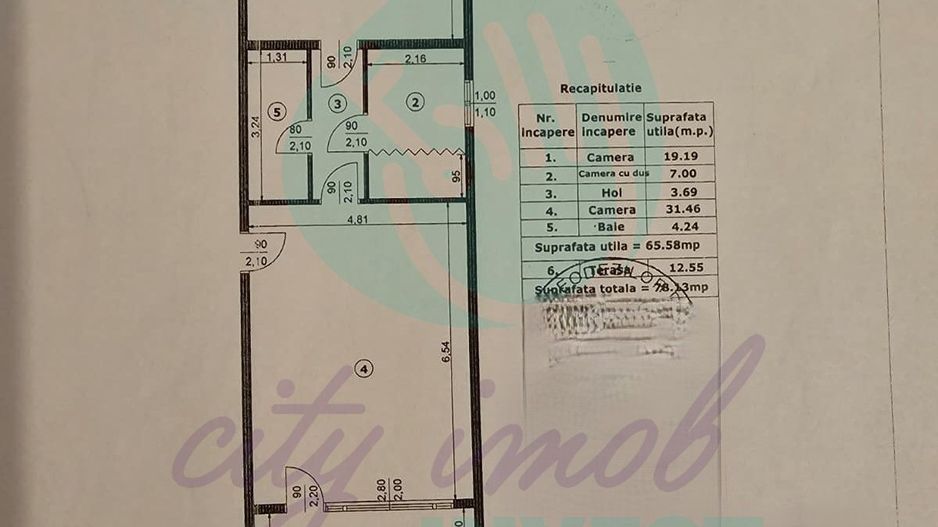 Apartament cochet cu gradină proprie – ultracentral, Piața Unirii - Poză 5
