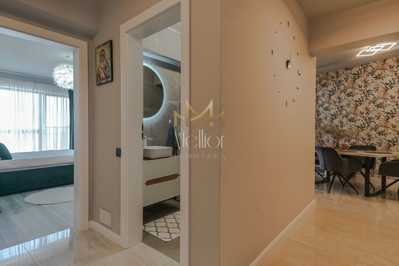 Apartament 3 camere, terasa, parcare, view panoramic asupra orasului - Poză 7