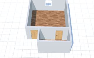 Apartament cu 1 camera la vila ( bucatarie comuna ) | UTILITATI INCLUSE - Schiță 4