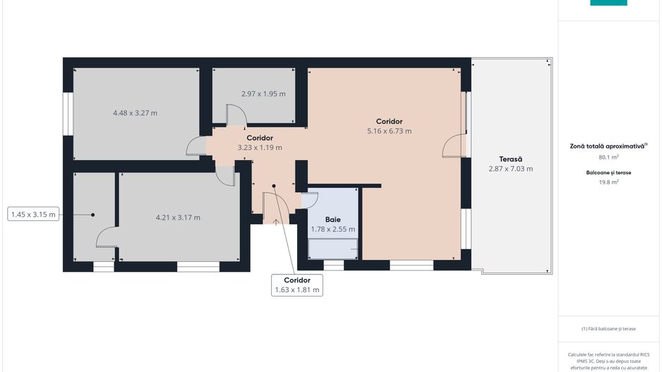 Casă modernă pe parter în Giarmata - Poză 6