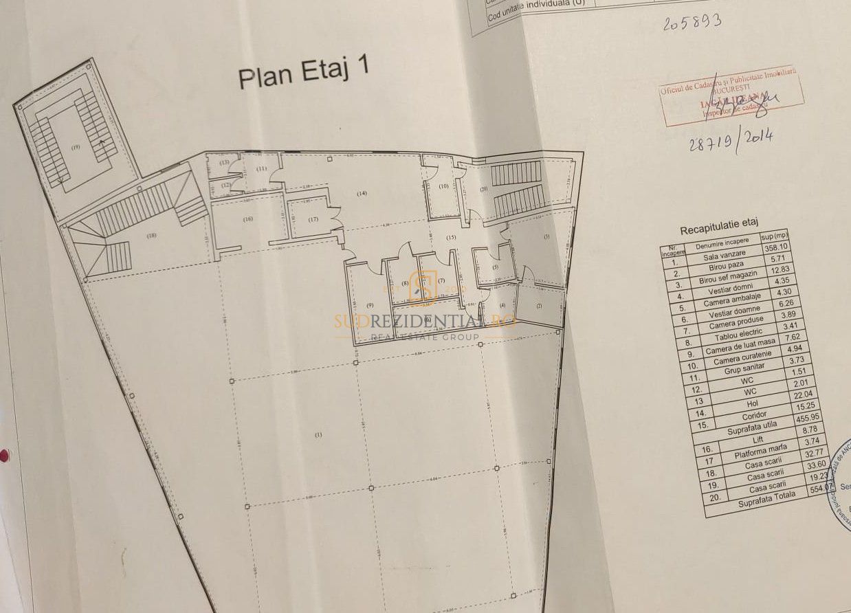 Spațiu comercial 554 mp Sos. Colentina vitrină stradala Lift ISU - Poză 3