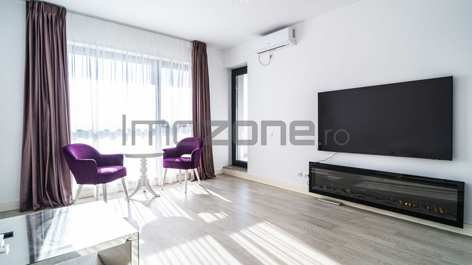 Apartament 2 camere, Pipera, 56 mp., 2 bai, semimobilat, comision 0%! - Poză 2