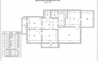 Vilă interbelică S+P+E+M | 8 camere | Zona Aviatorilor – Arcul de Triumf - Schiță 11