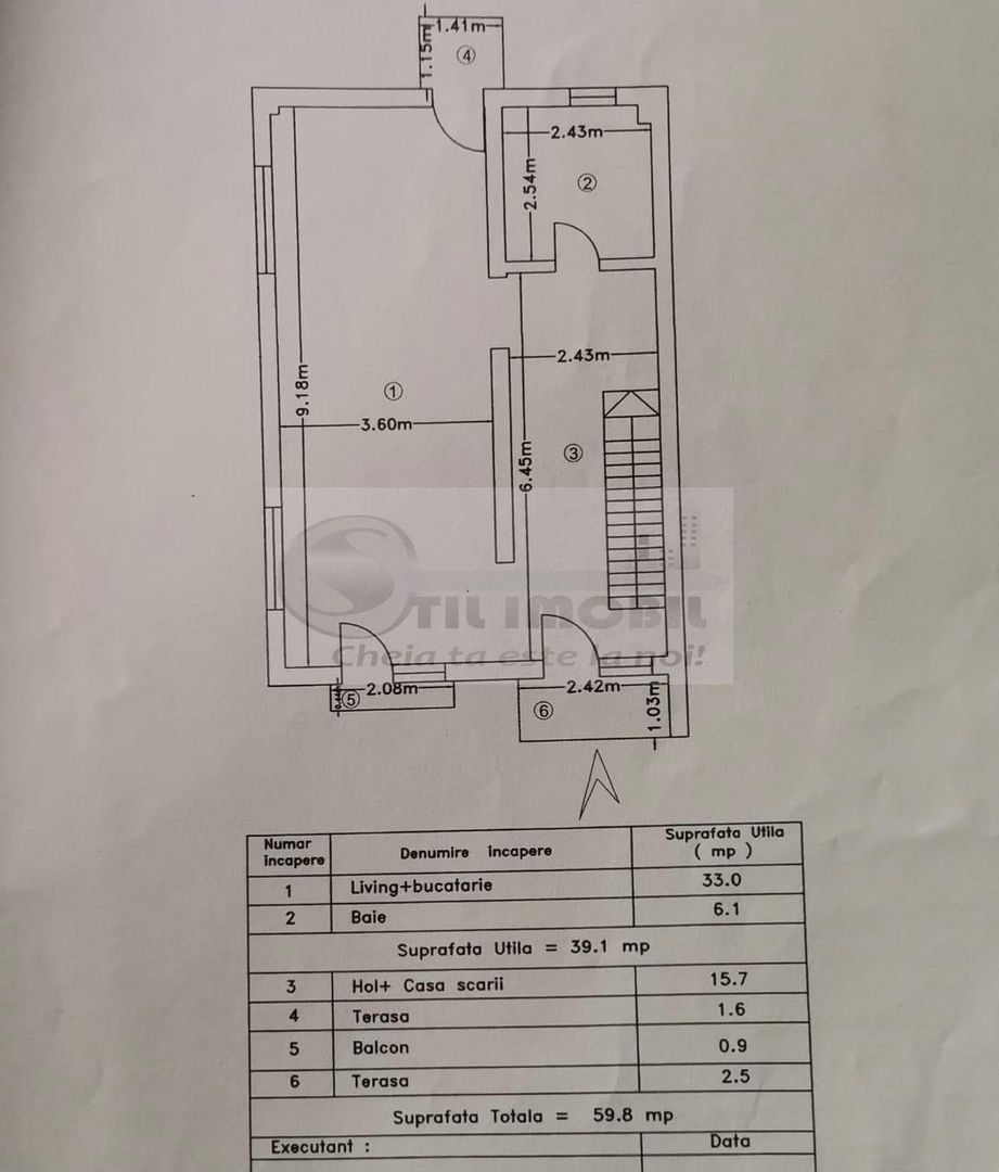 Vila D+P+1E Hlincea, 5 camere, 160 mp utili, teren 606 mp – 249.900 € - Poză 11