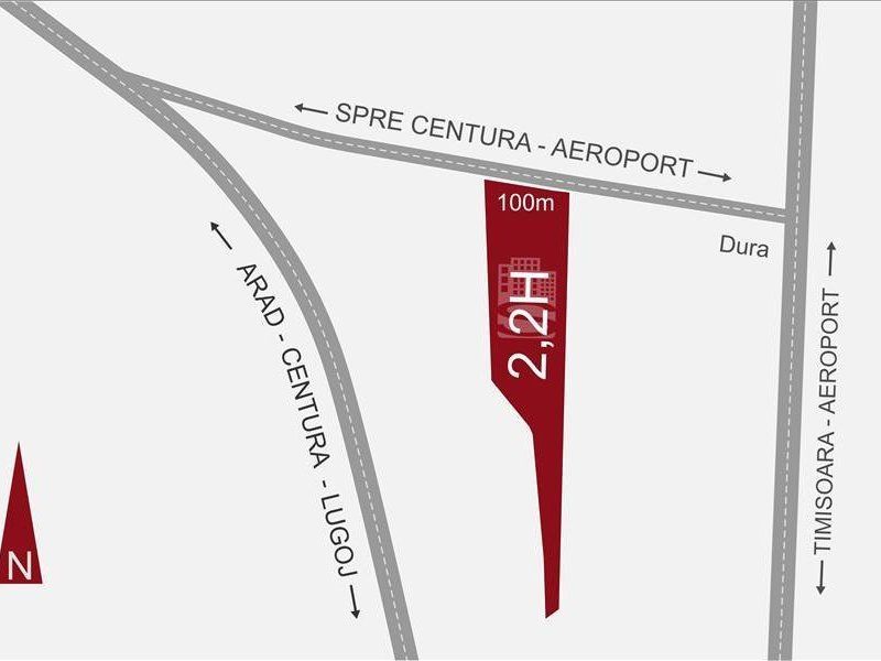 TEREN INDUSTRIAL/COMERCIAL ZONA AEROPORT - Poză 4