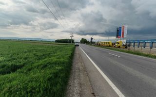 Teren Stupini Calea Feldioarei 11800 mp,25 euro/mp, front asfalt-DN13 - Poză 3