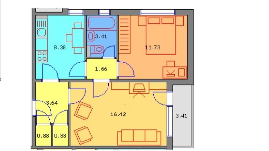 DE VANZARE APARTAMENT 2 CAMERE  | VEDERE PANORAMICA| PLAZA ROMANIA - Poză 4
