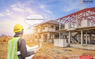 Comision 0! Teren autorizat pentru imobil cu 4 unitati, quadruplex! - Poză 1