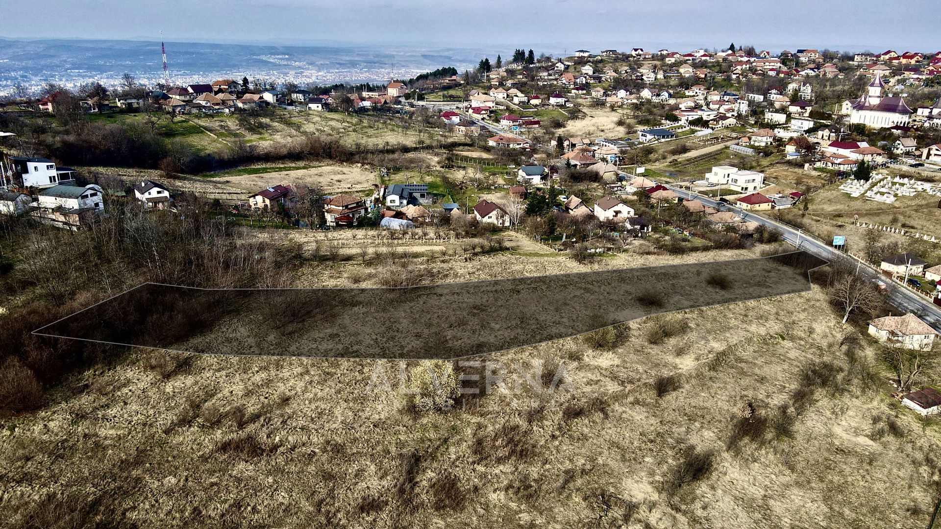 COMISION 0% - Teren intravilan | 4136mp | front 25mp la E81 | Feleacu - Poză 3