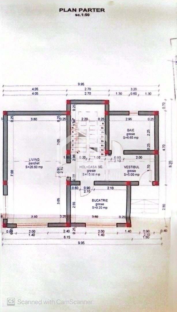 Casa Individuala 3 camere, 140mp utili, curte 500mp, Campenesti - Poză 2