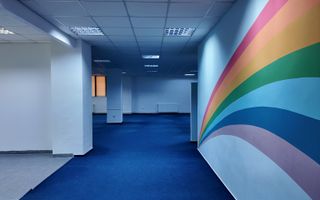 Spatiu de birouri de 500 m2 - Etaj complet de inchiriat in zona Grozavesti - Poză 4