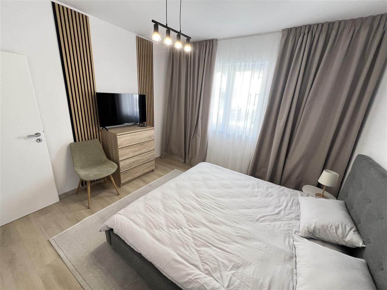 2 camere decomandat 2 dormitoare BLOC NOU Braytim terasa - Poză 3