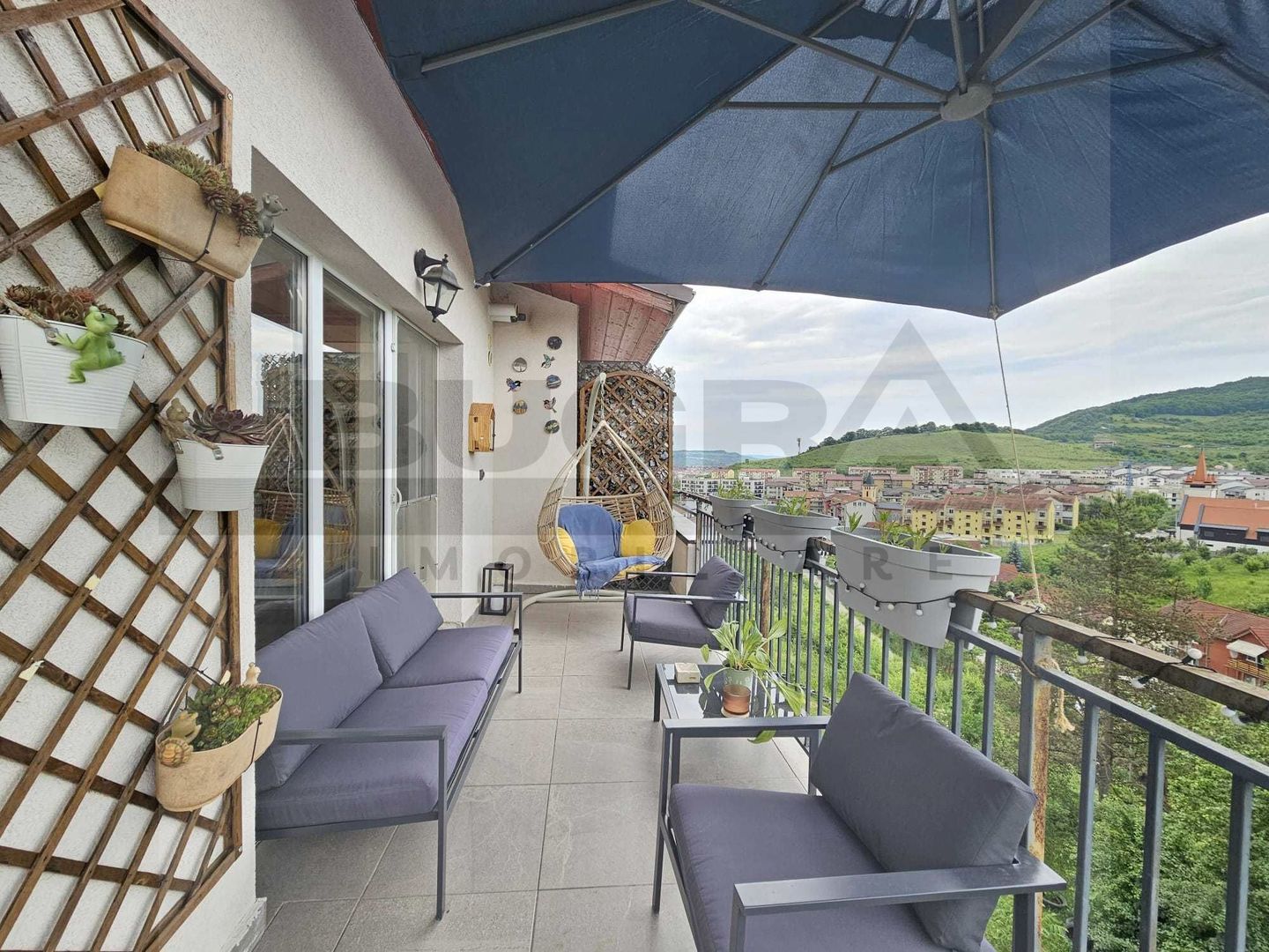 Apartament de 2 camere, modern, 48mp, terasa 25mp, zona Cetatea Fetei - Poză 6
