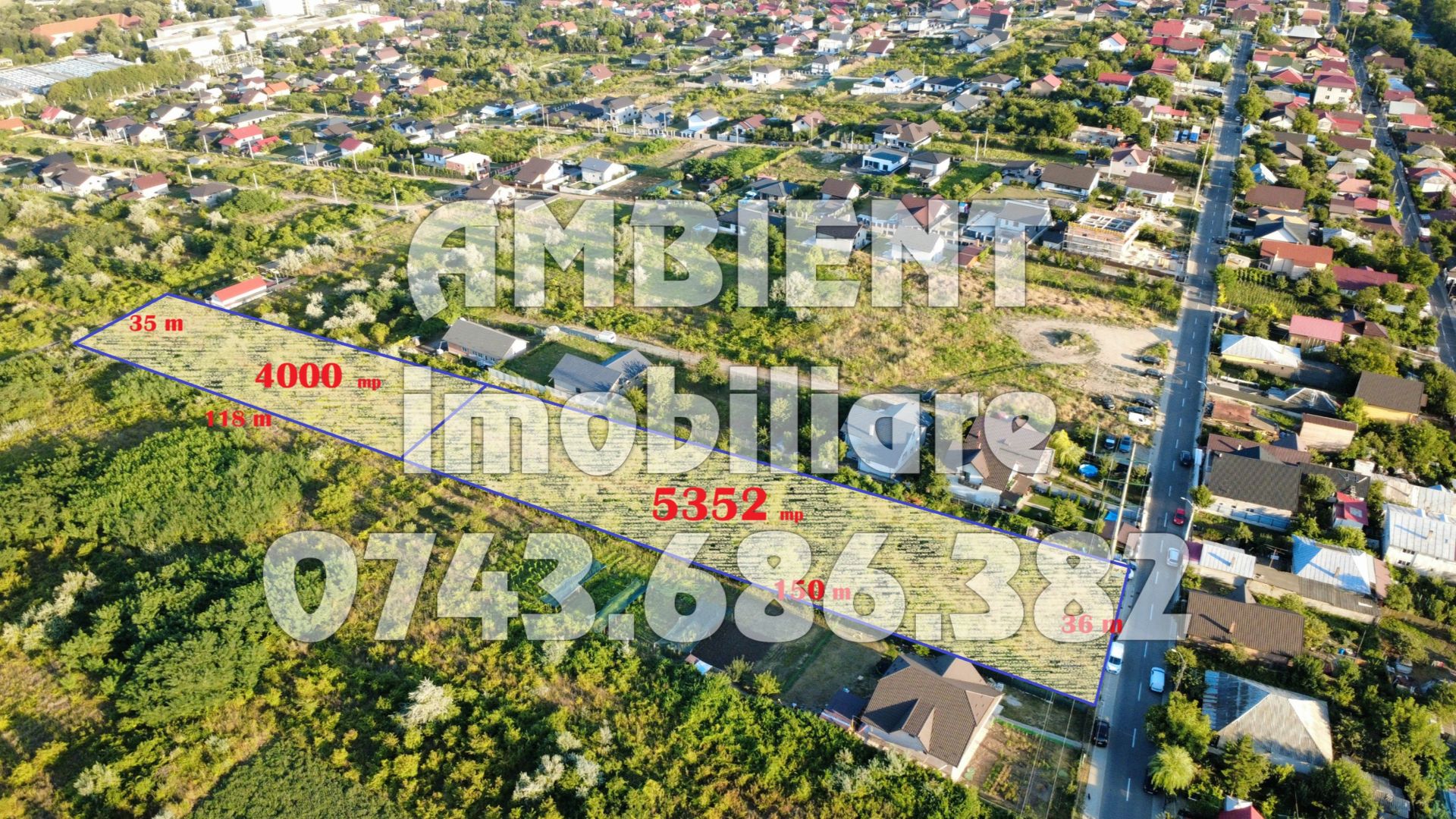 OPORTUNITATE de INVESTITIE-TEREN parcelabil - 5.352 mp, VASLUI; - Poză 2