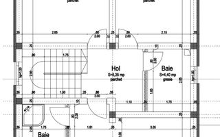 Casa Individuala Moderna cu 5 camere, si 350 mp de curte, in Sura Mica - Schiță 18