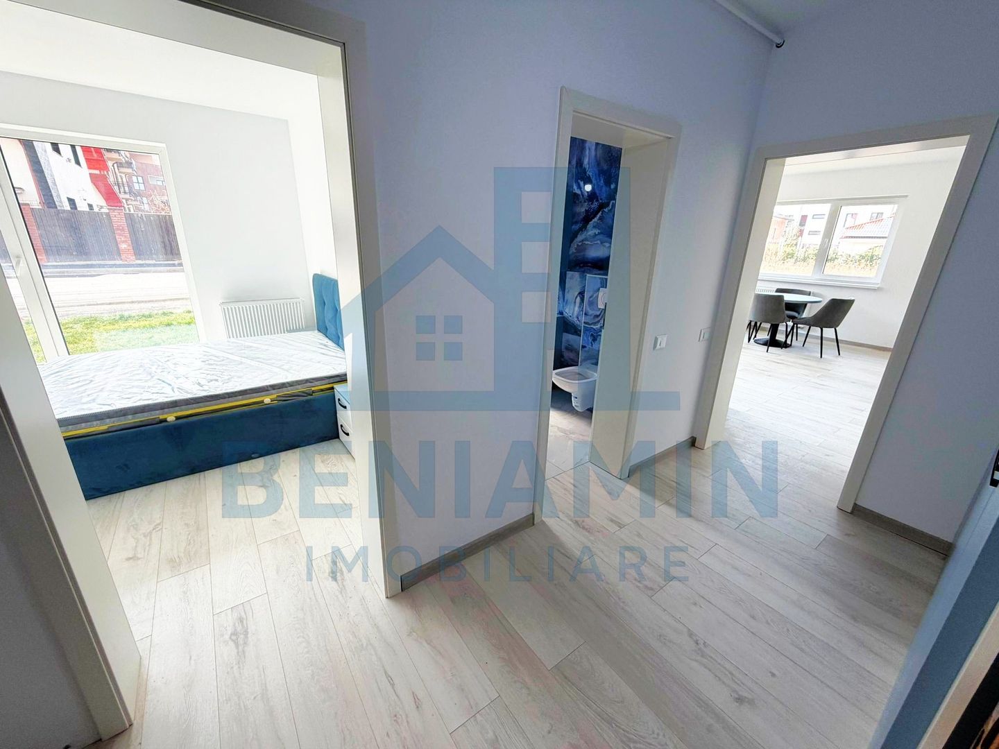 2 Camere-Coresi-Parcare subterana-55mp-Nelocuit-Mobilat-Utilat-Liber - Poză 10