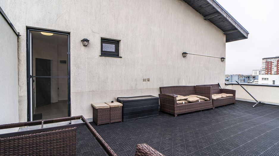 DRUMUL TABEREI | BRANCUSI | 2 CAMERE CU TERASA DE 37MP | MOBILAT | COMISION 0% ! - Poză 17
