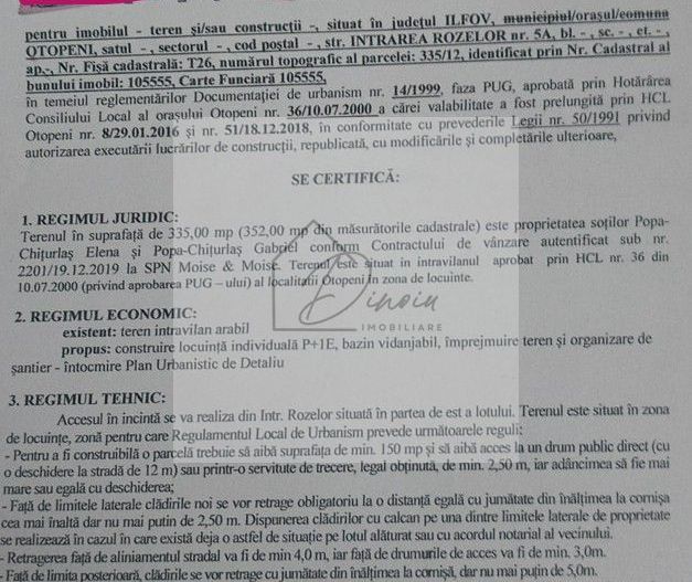 Teren Otopeni  zona McDonalds str. Maramures, Rozelor - Poză 2