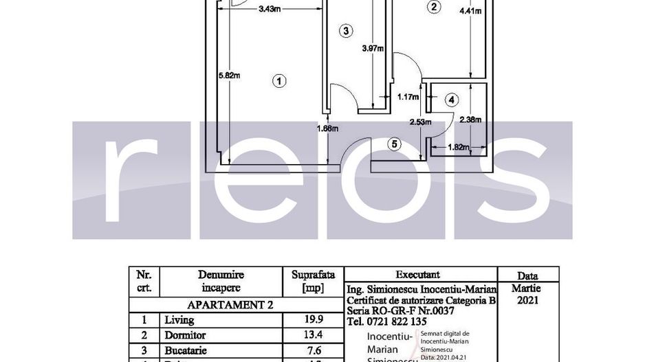 VANZARE 2 CAMERE | TERASA 33 MP |  PIPERA – ROND OMV | - Poză 17