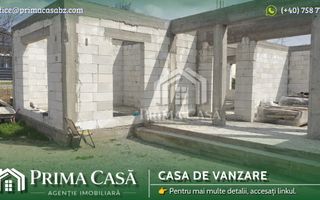 Casa in constructie si teren in Vernesti BZ SC=150mp teren=509mp d=20m - Poză 3