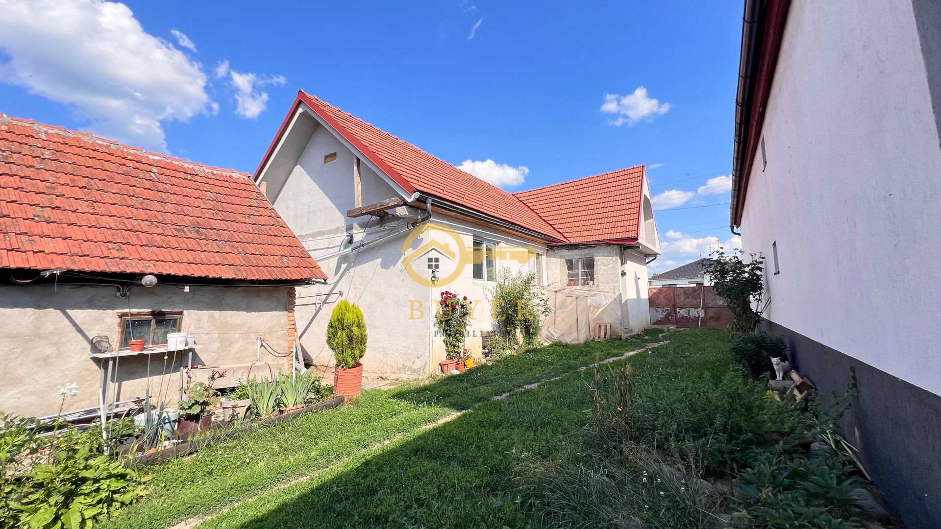 Casa individuala de vanzare in Hosman, 80 utili- Teren 1300mp - Poză 1
