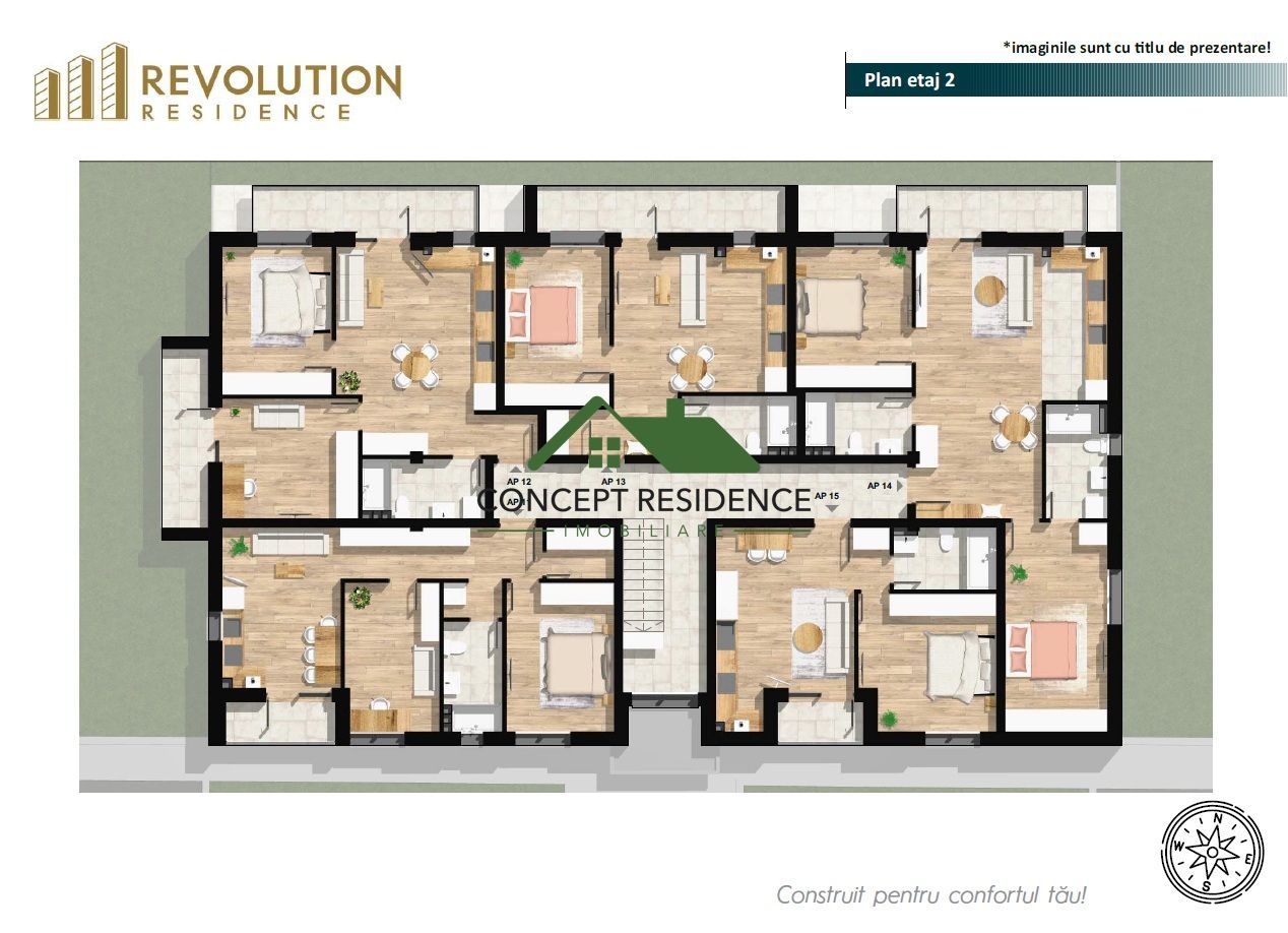 Studio / Birou | Revolution Hills – Str. Oltului | Comision 0% - Poză 8