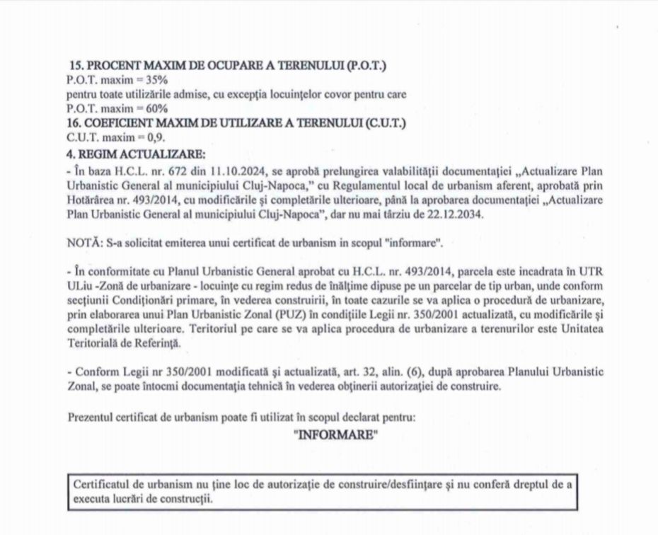 Teren intravilan Cluj-Napoca / Zona Sopor - Poză 6