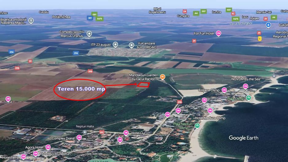 Teren ideal investitie litoral zona statiunii Olimp - Poză 2