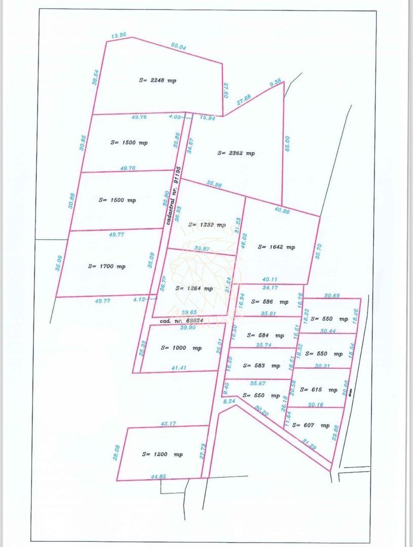 16 Parcele de teren intre 550 mp si 2248 mp-Zona Centura - Poză 4