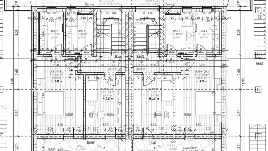 Duplex premium 300mp cu panoramă superbă asupra orașului – Cartier Europa - Poză 5