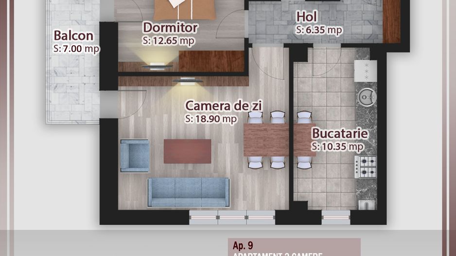 2 CAM DECOMANDAT BLOC P+3/ PARCARE GRATUITA / PALLADY. COMISION 0%! - Poză 2