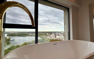 Penthouse cu 4 camere // terasă 70 mp / 200 mp / 3 parking / Straulesti - Poză 5
