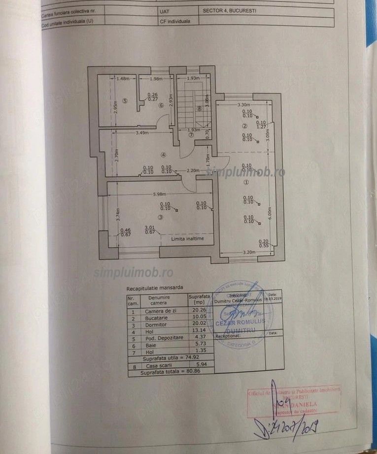 Apart2cam, Mansardat,Bloc tip Vila P+2,Brancoveanu , Oraselul Copiilor - Poză 10