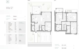 Vila de lux in ansamblu rezidential exclusivist gated-community - Schiță 3