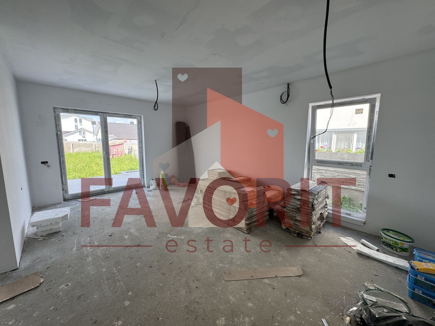 Duplex 5 camere ,despartit prin camera tehnica, finisat la cheie in Mosnita - Poză 6