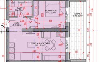 AP. 2CAM. CU LIVING OPEN SPACE / LOCUINTA SAU INVESTITIE. - Poză 2