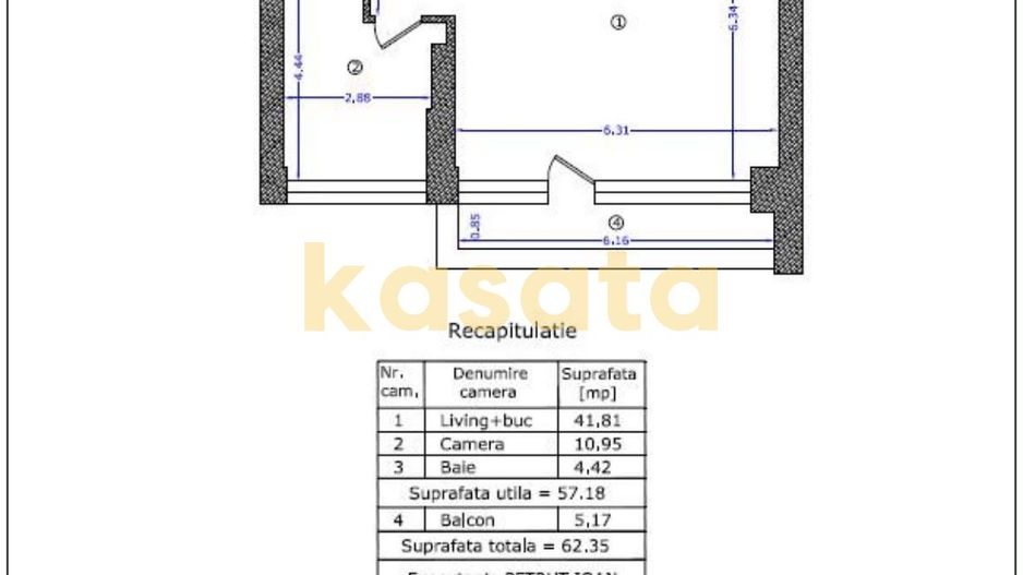 OPORTUNITATE | APARTAMENT 2 CAMERE |PARCUL CIRCULUI |BLOC NOU |PARCARE - Poză 8