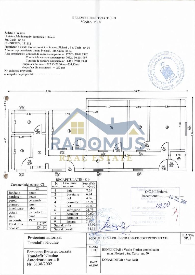 Casă  Ploiești – 215 Mp Utili | Strada Cașin | Teren 255 Mp | Renovat - Poză 18
