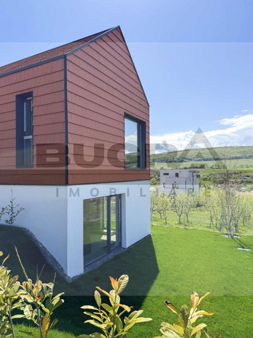 Casa individuala premium, design modern, Valea Chintaului - Schiță 2