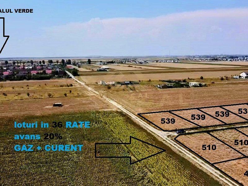 Teren in 36 RATE cu utilitati - com Berceni - Poză 1
