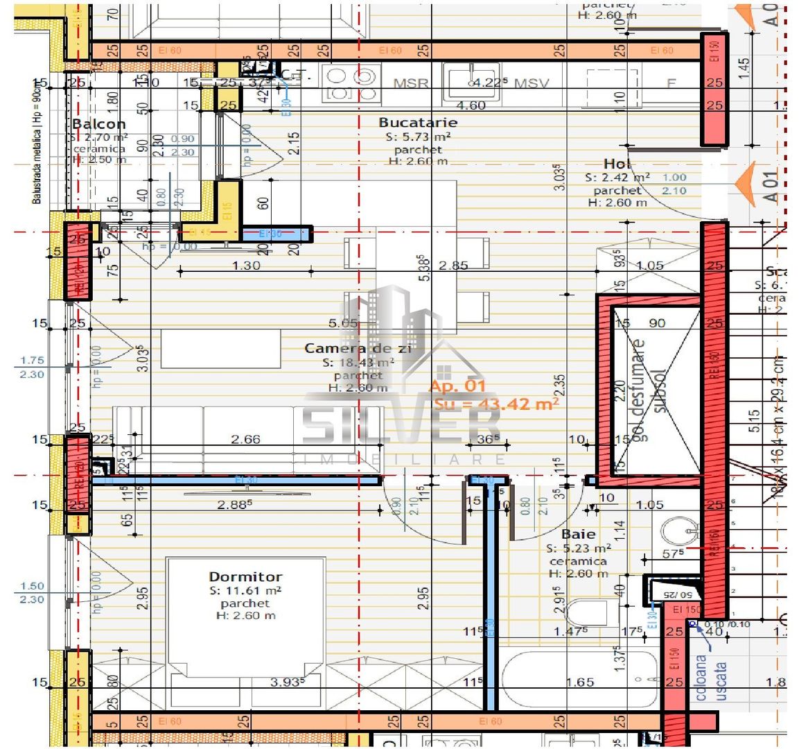 Apartamente 2 - 3 camere finisate in Floresti, zona Somesului - Poză 10