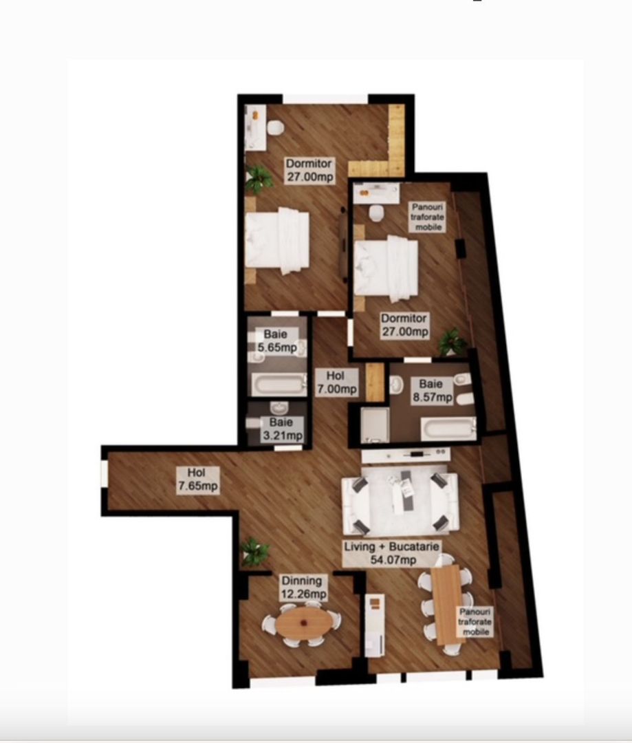 VANZARE | 3 CAMERE | BELLER | DOROBANTI - Schiță 26