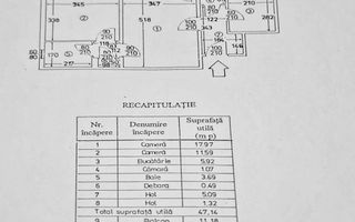 Apartament cu 2 camere, Domenii, etaj 5, reabilitat, metrou 1Mai - Poză 10