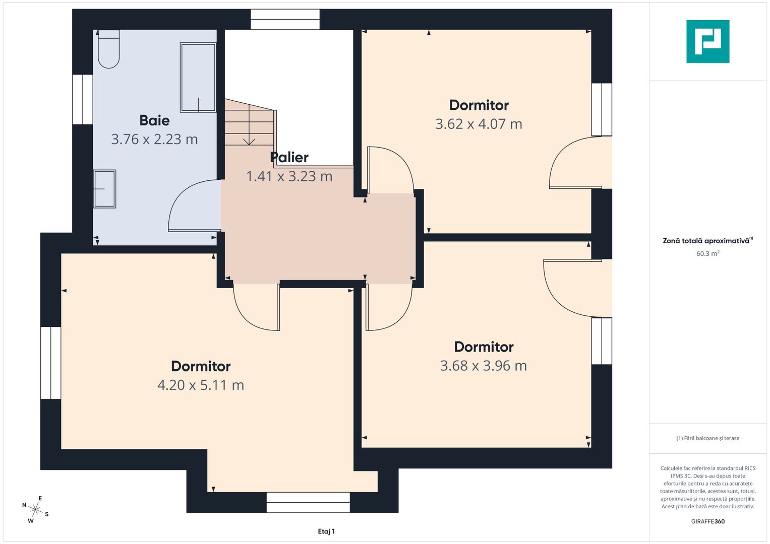 Casa 4 camere Osorhei 135mp - Poză 20