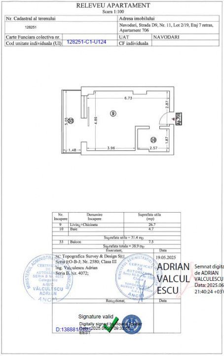 OFERTA SPECIALA!!!  Mamaia Nord - Vânzare studio finisat la doi pași de mare. - Poză 10