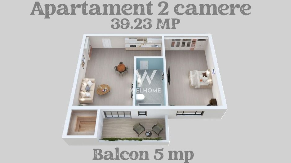 Apartament 2 camere  Lacul lui Binder, Sibiu - Poză 6