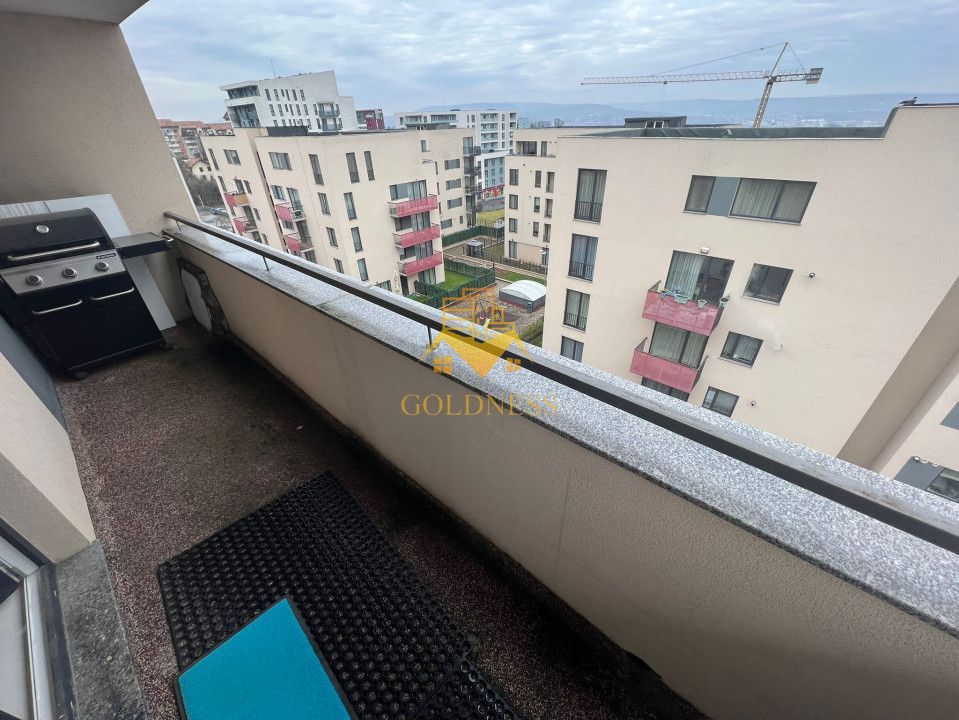 2 camere open space, modern mobilat, parcare subterana,AC,Pet Friendly - Poză 7