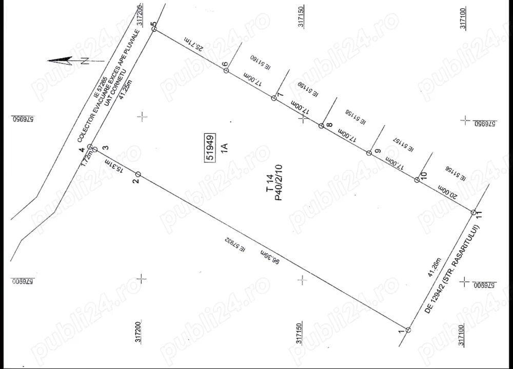De vanzare teren intravilan 4685 mp, Cornetu-aproape de A0 - Poză 1