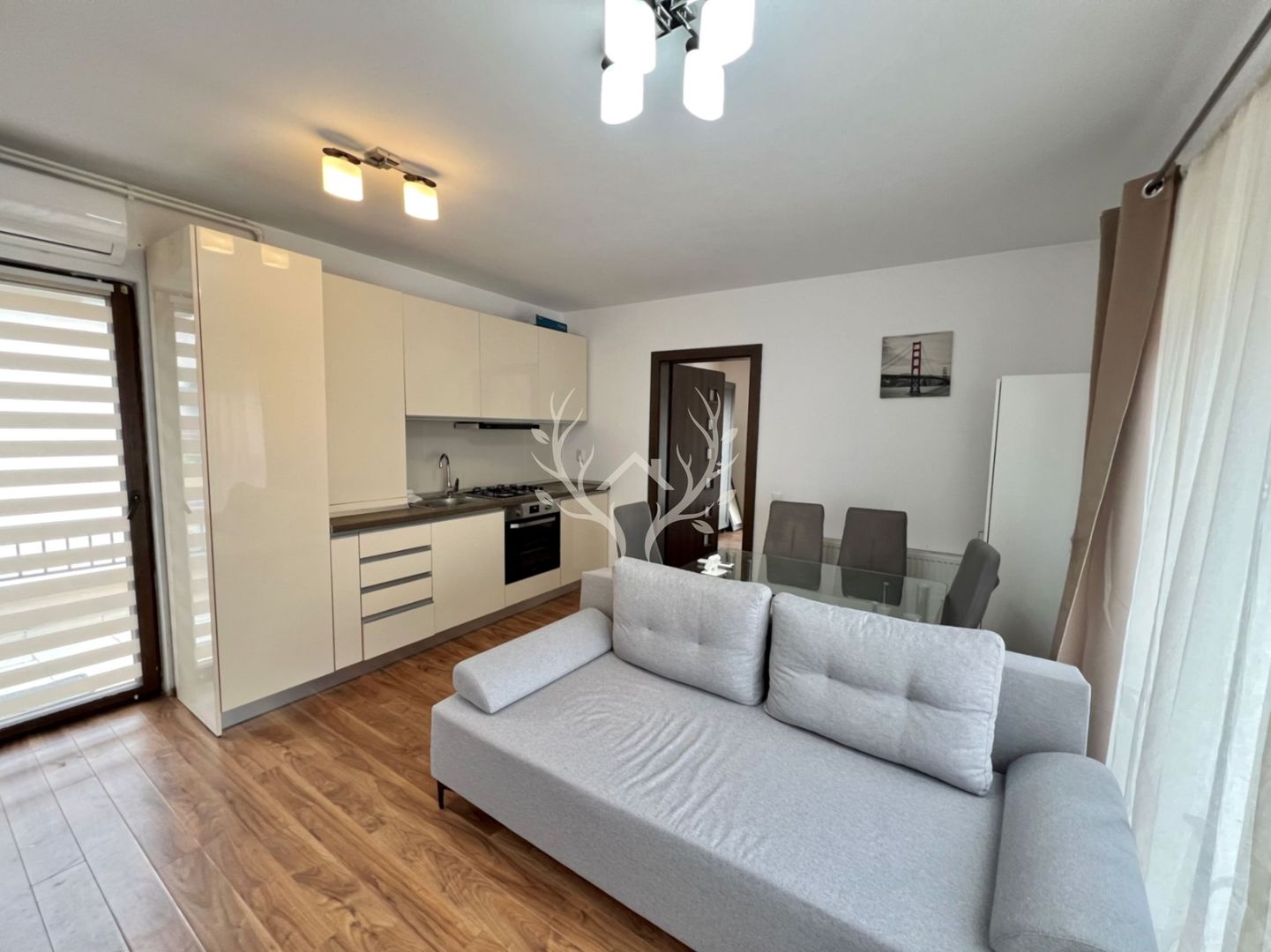 Apartament cu 2 camere, terasa de 27 mp si parcare in Buna Ziua - Poză 8